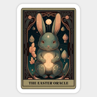 Easter Bunny Oracle Tarot Sticker